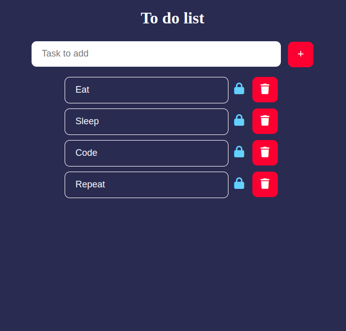 ToDoList